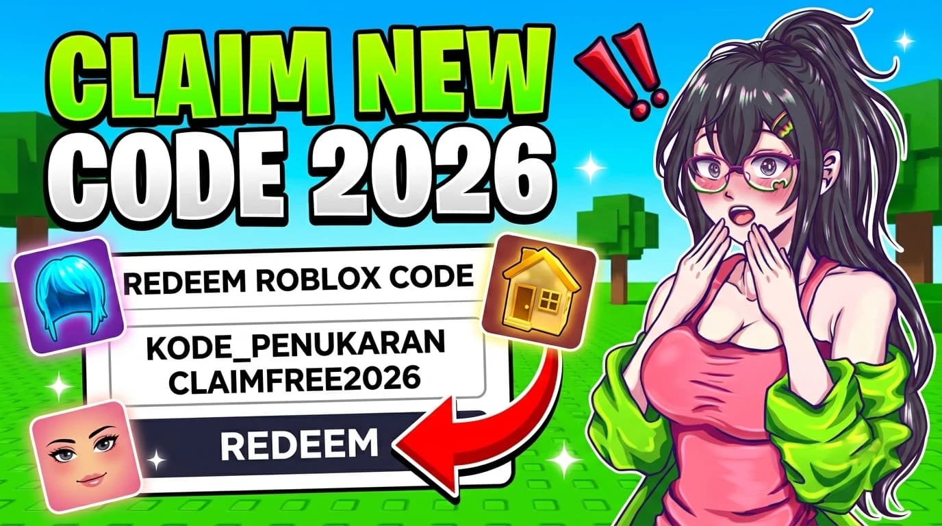 Cara Klaim Kode Redeem Roblox 2026 (Panduan Lengkap untuk Semua Game)