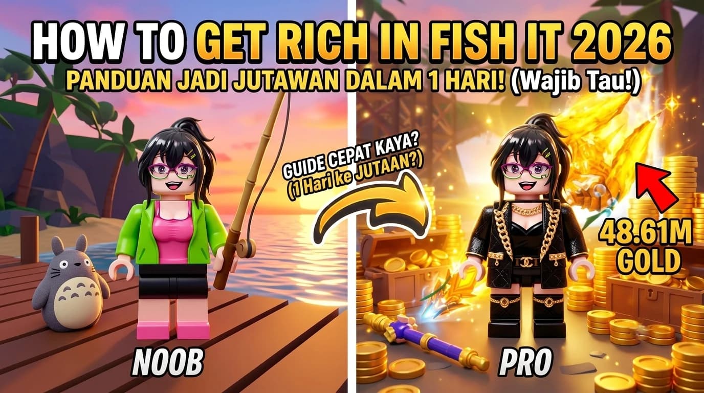 Cara Cepat Kaya di Fish It Roblox 2026: Auto Sultan! (100% Work)