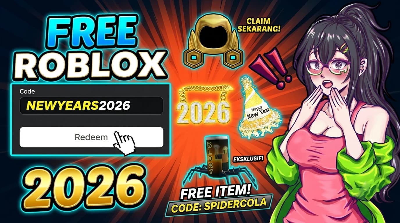 Daftar Code Roblox Terbaru 2026: Klaim Item Gratis!